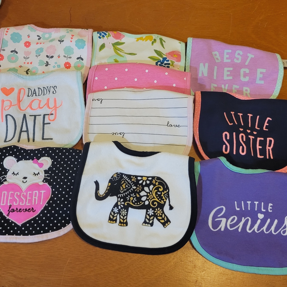 Colorful Baby Bib Set